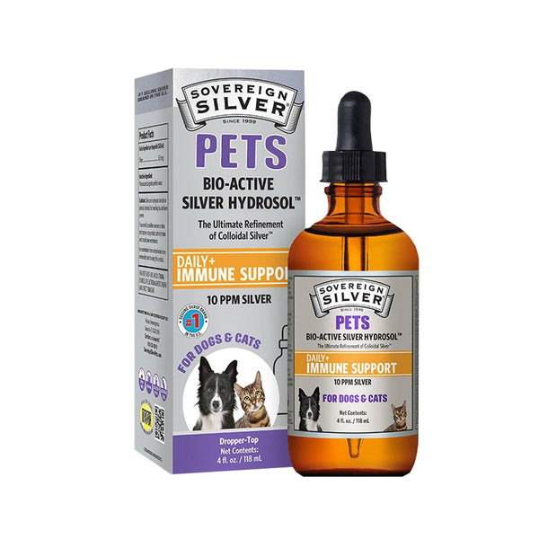 Sovereign Silver Colloidal Hydrosol for Dogs and Cats – The Pet Health and  Nutrition Center