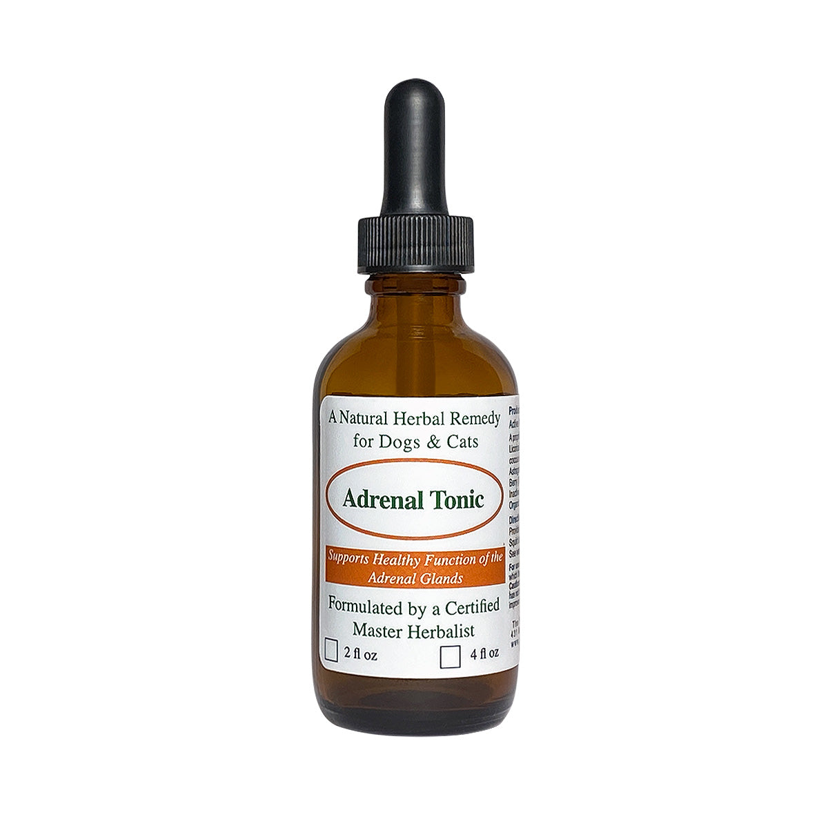 My dog has Addisons. Would the adrenal tonic be ok if she is low in cortisol already? She is taking hydrocortisone