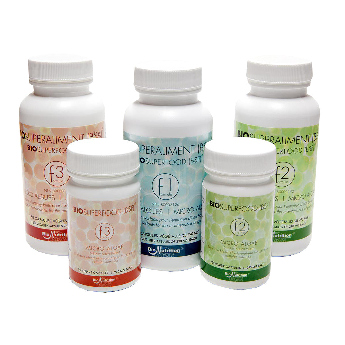 Nutrition advice is to "eat the rainbow." Does Biopreparation F3 only replace :green"supplements"?