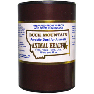 Can you use Buck Mountain Parasite Dust on carpet?