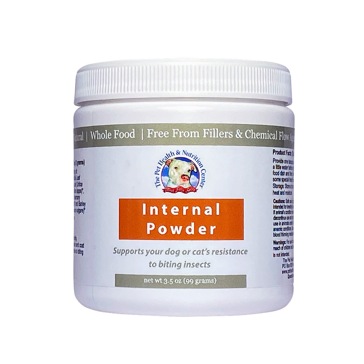 Will internal powder alkalize a dog's urine?