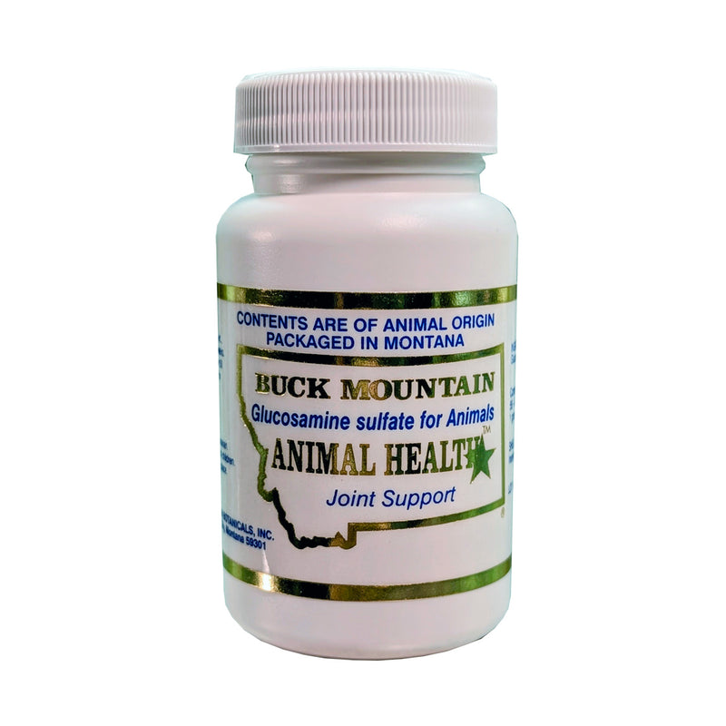 Buck Mountain Glucosamine Capsules for Dogs and Cats