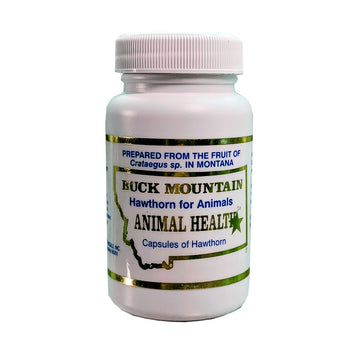 Buck Mountoin Hawthorn Capsules for Dogs and Cats