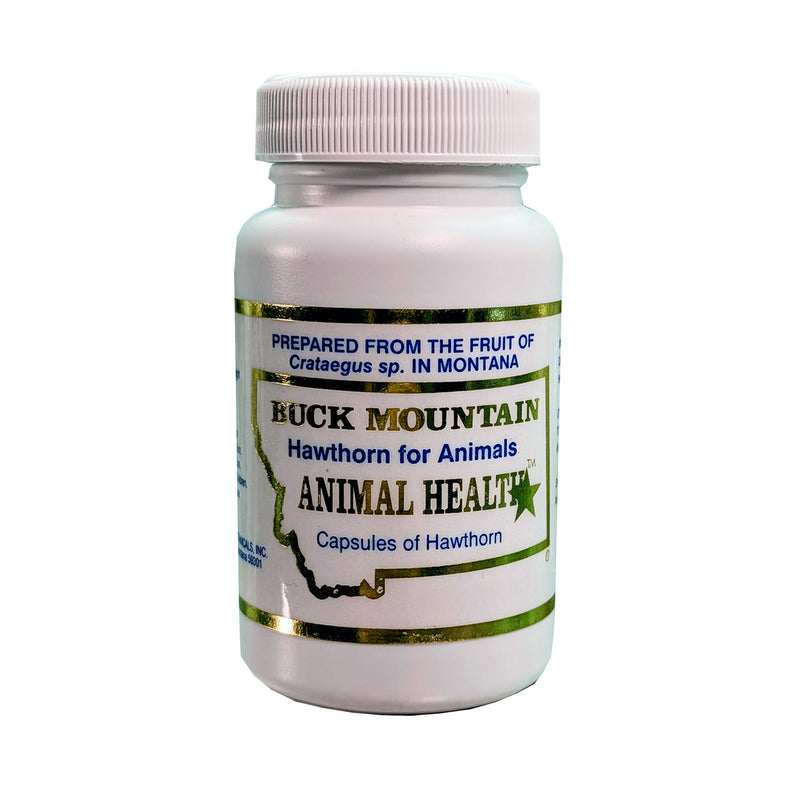 Buck Mountoin Hawthorn Capsules for Dogs and Cats