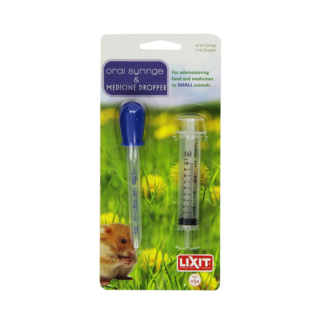 Dog Medicine Dropper and Syringe
