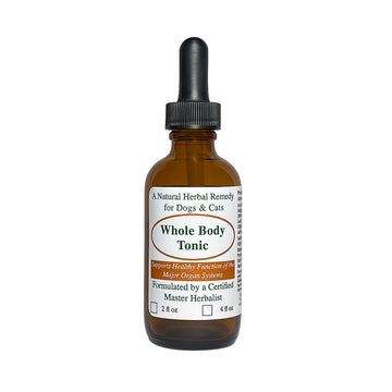 Organic Herbs Whole Body Support for Dogs and Cats